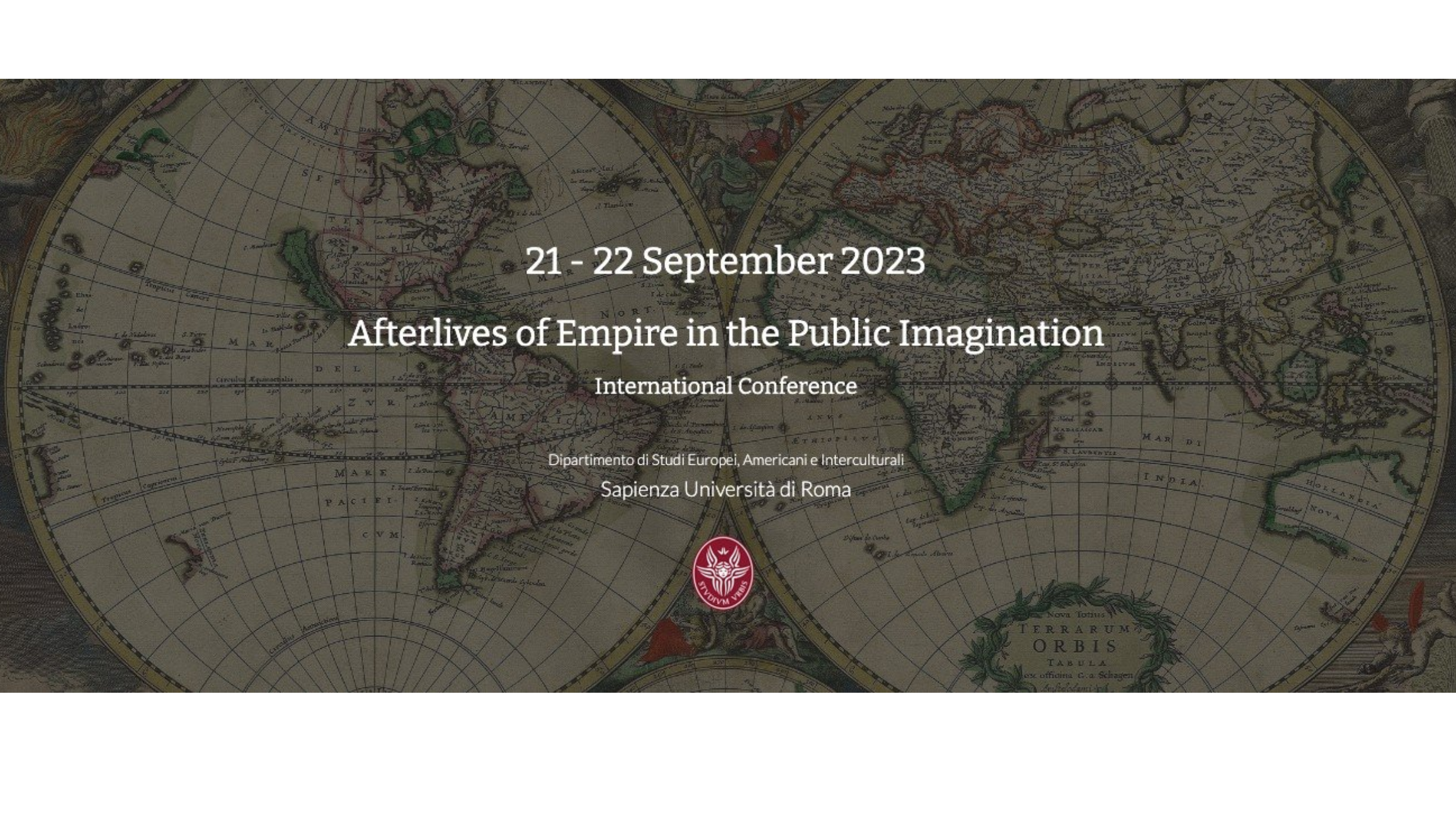 CFP Conferenza internazionale &quot;Afterlives of Empire in the Public Imagination&quot;